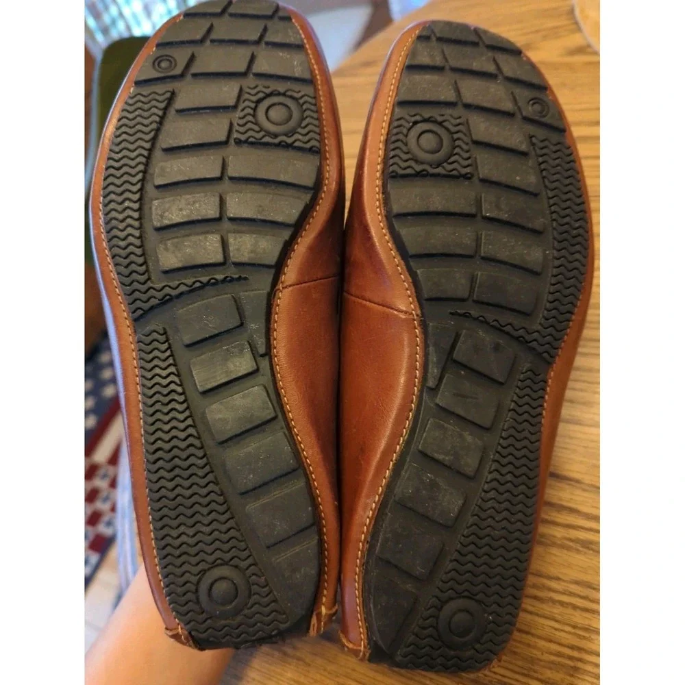 Vintage Cole Haan Driving‎ Loafers Moccasins Men's 8.5 M Brown Leather
